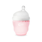 Силіконова антиколікова пляшка Olababy GentleBottle Rose 120 мл (80450)
