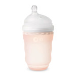 Силиконовая антиколиковая бутылочка Olababy GentleBottle Coral 240 мл (80830)