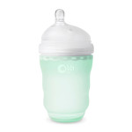 Силиконовая антиколиковая бутылочка Olababy GentleBottle Mint 240 мл (80820)