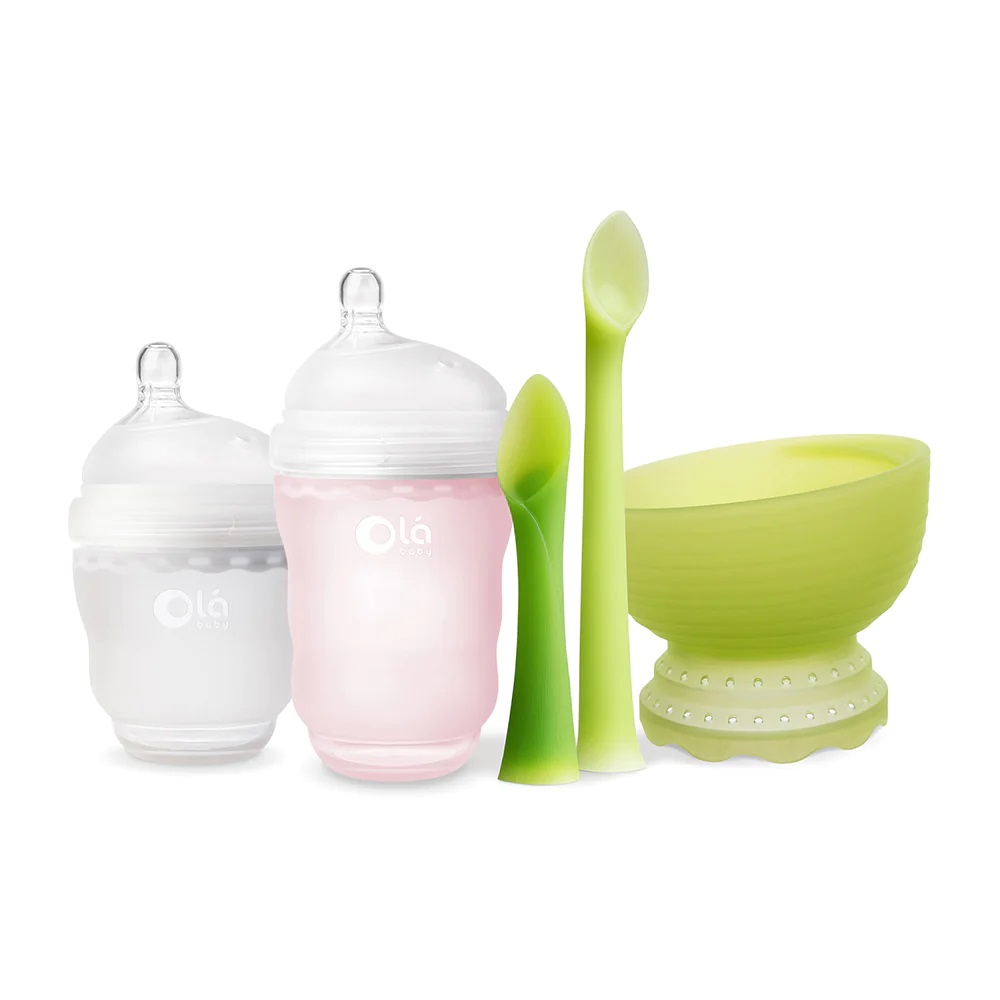 Подарочный набор для кормления Olababy Rose (90004)