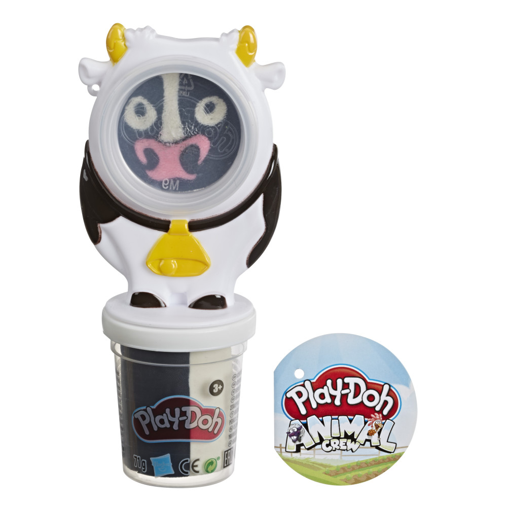 Набір для творчості Hasbro Play-Doh Мешканці ферми Корівка (E7482)