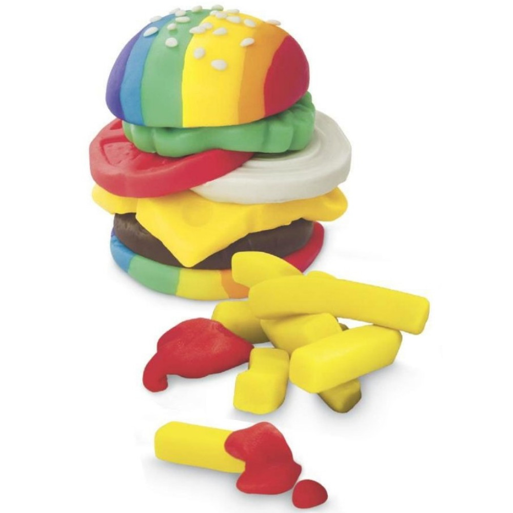 Ігровий набір для ліплення Hasbro Play-doh Бургер та картопля фрі (E5472)