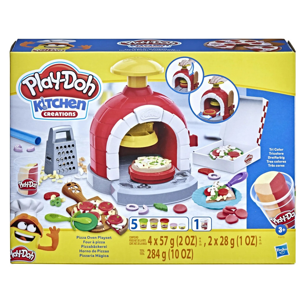 Ігровий набір для ліплення Hasbro Play-Doh Печем піцу (F4373) Ігровий набір для ліплення Hasbro Play-Doh Печем піцу (F4373)