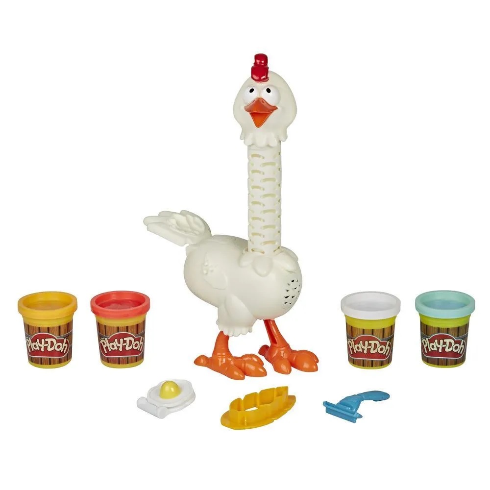 Ігровий набір Hasbro Play-Doh Курочка Чудо в пір'ях (E6647)