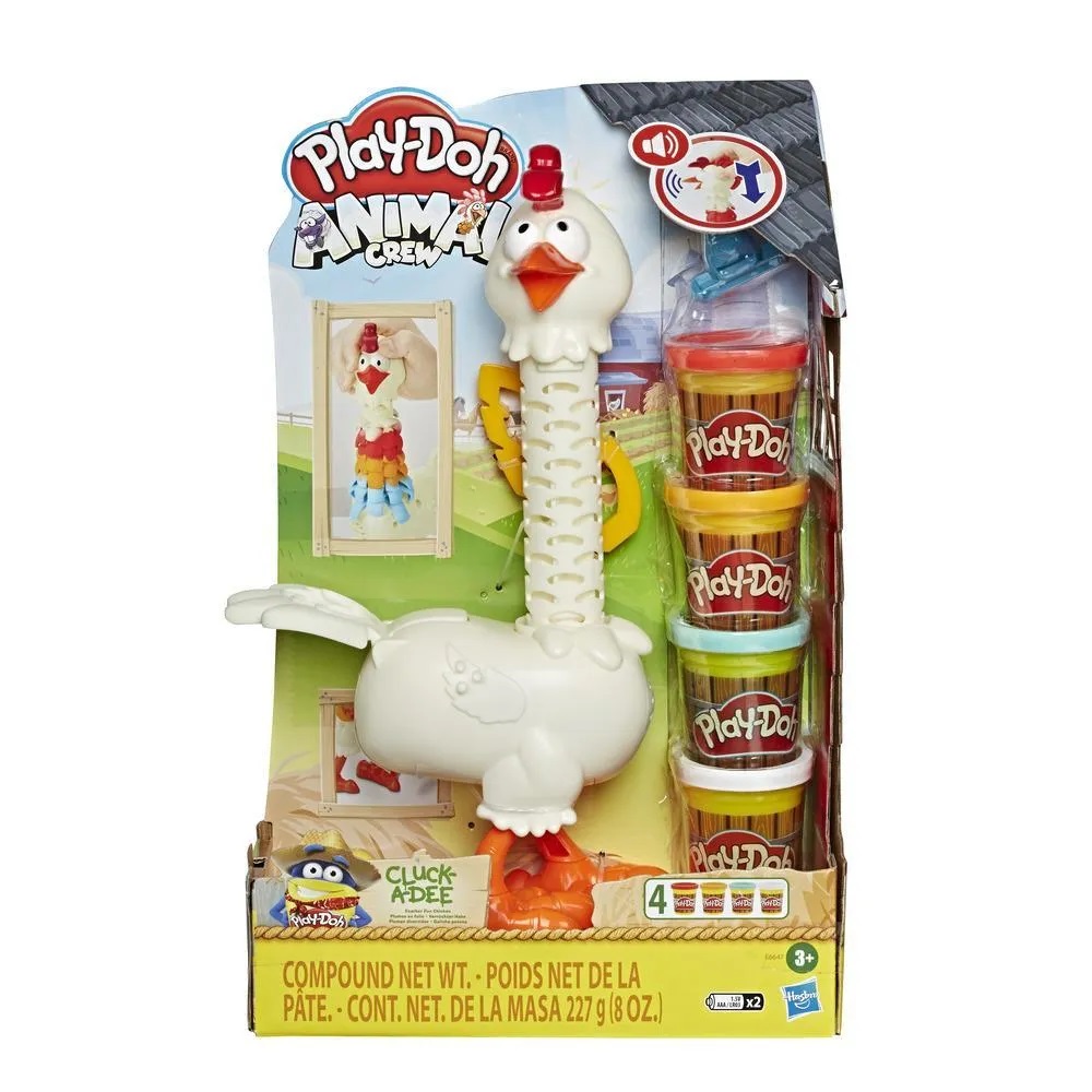 Ігровий набір Hasbro Play-Doh Курочка Чудо в пір'ях (E6647)