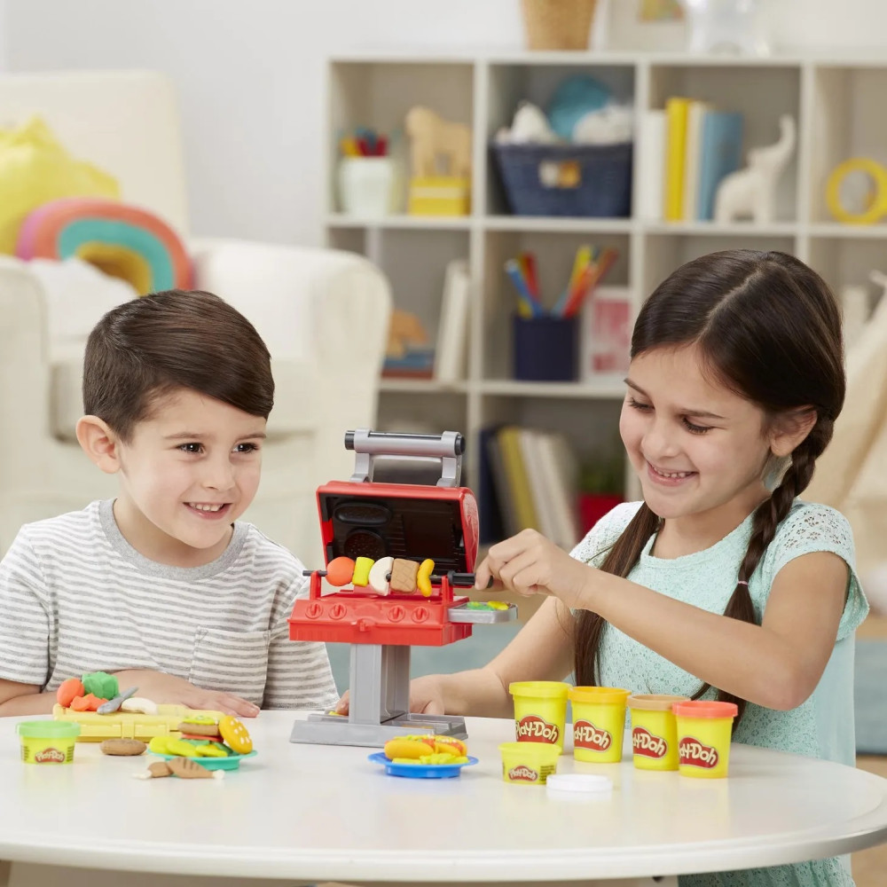 Ігровий набір для ліплення Hasbro Play-Doh Гриль (F0652) Ігровий набір для ліплення Hasbro Play-Doh Гриль (F0652)