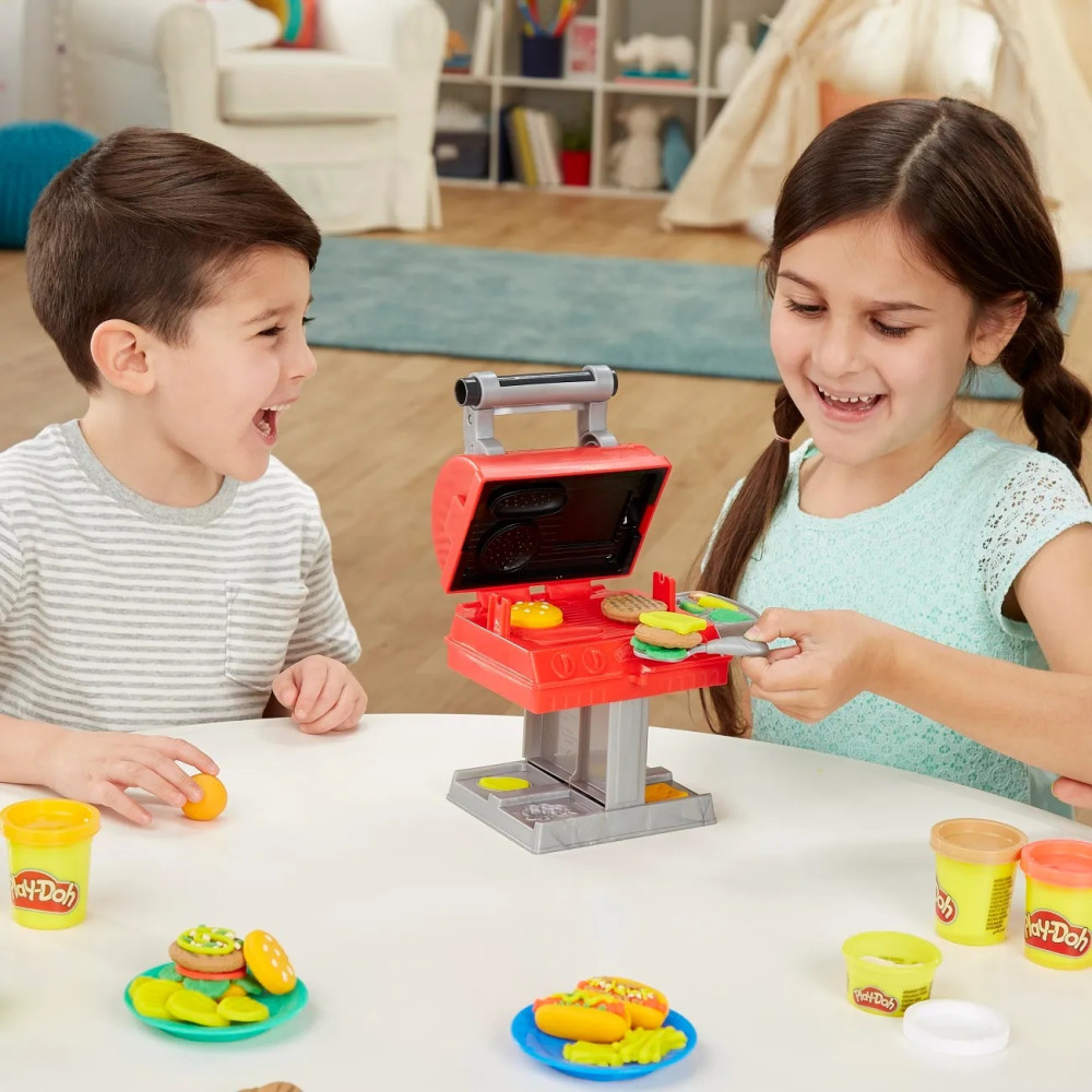Ігровий набір для ліплення Hasbro Play-Doh Гриль (F0652) Ігровий набір для ліплення Hasbro Play-Doh Гриль (F0652)