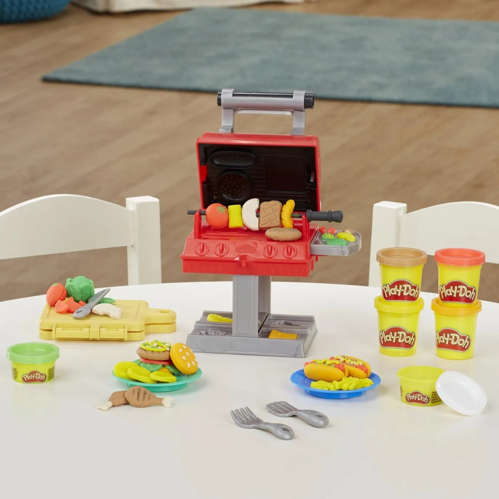 Ігровий набір для ліплення Hasbro Play-Doh Гриль (F0652) Ігровий набір для ліплення Hasbro Play-Doh Гриль (F0652)