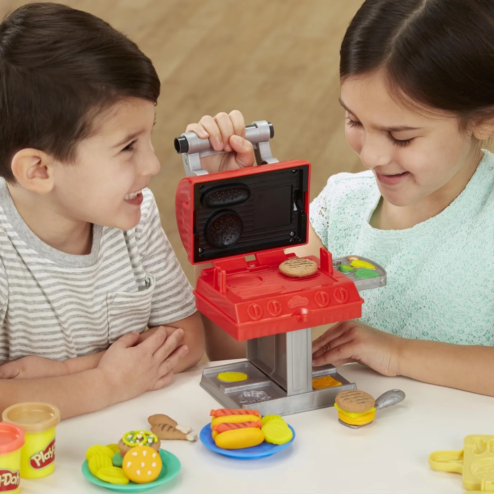 Ігровий набір для ліплення Hasbro Play-Doh Гриль (F0652) Ігровий набір для ліплення Hasbro Play-Doh Гриль (F0652)