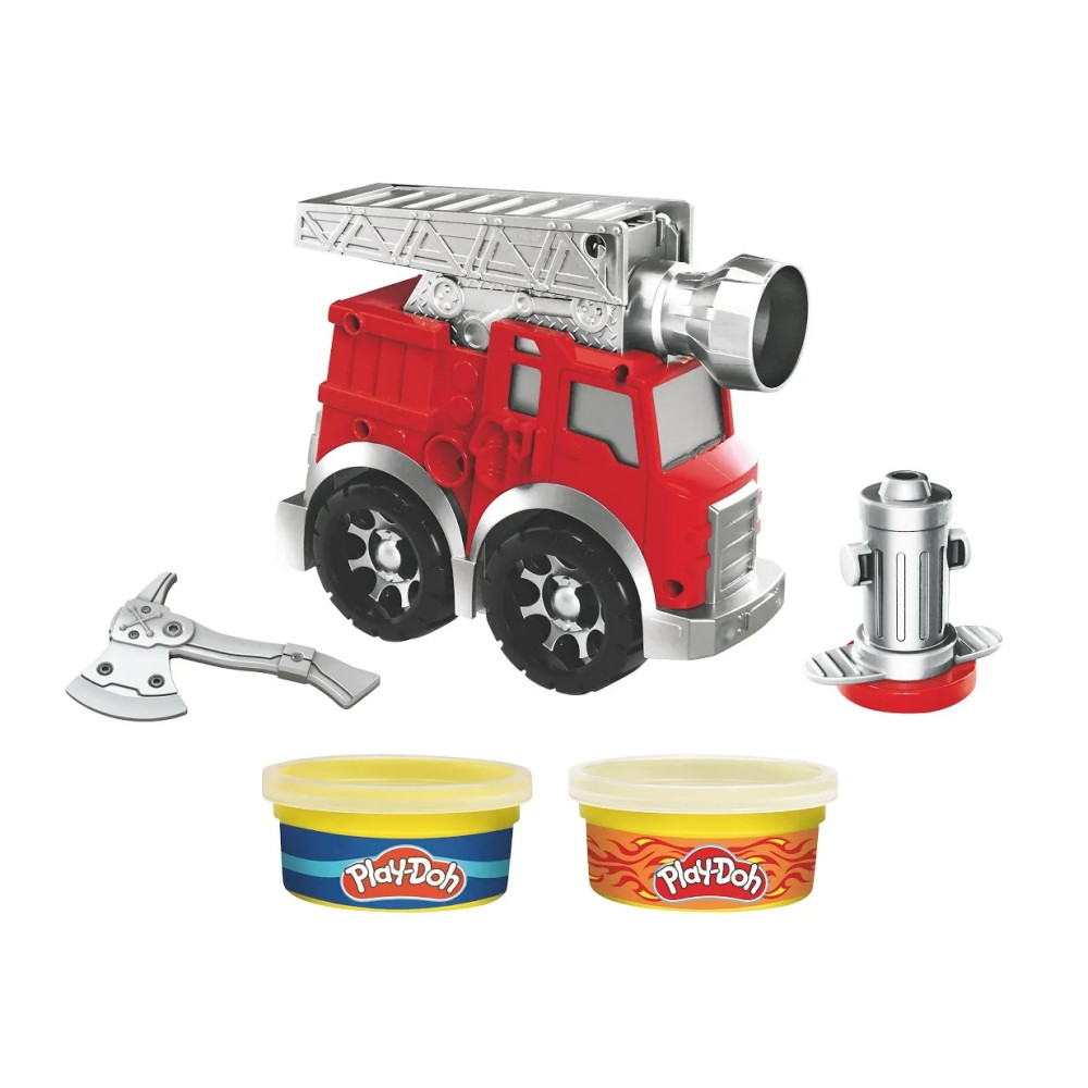 Игровой набор для лепки Hasbro Play-Doh Пожарная машина (F0649)