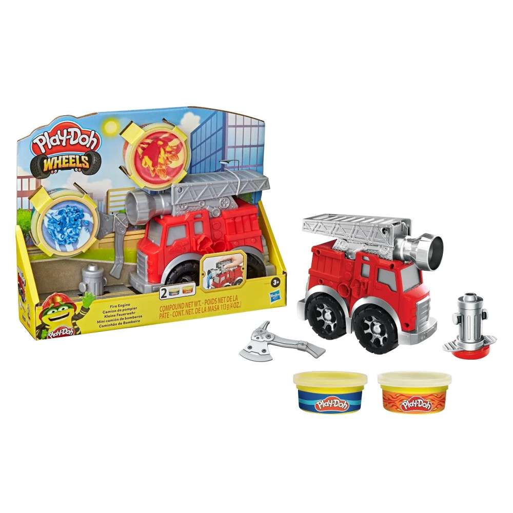 Игровой набор для лепки Hasbro Play-Doh Пожарная машина (F0649)