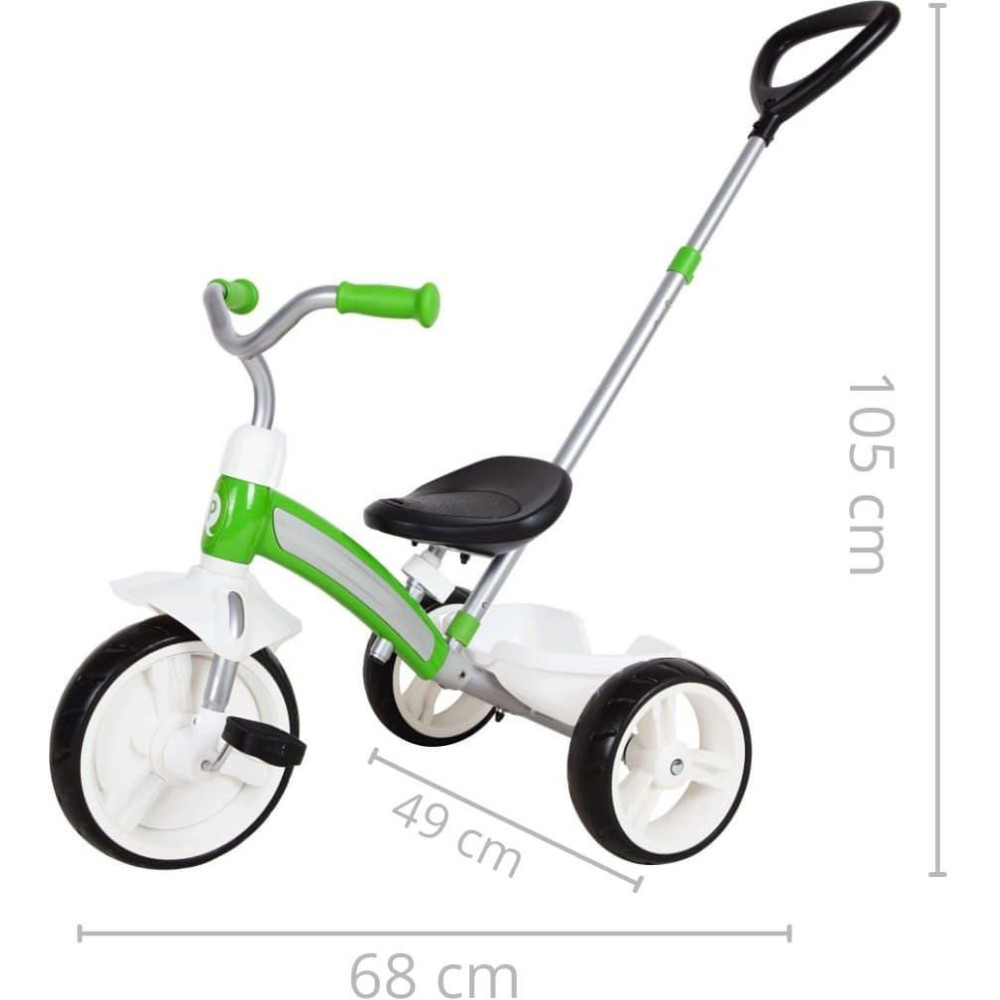 Триколісний велосипед Qplay ELITE Plus Green Триколісний велосипед Qplay ELITE Plus Green