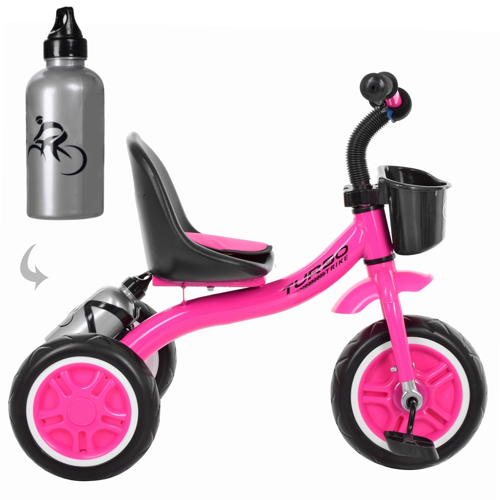Трехколесный велосипед Turbo-Trike M 3197-M-2 малиновый