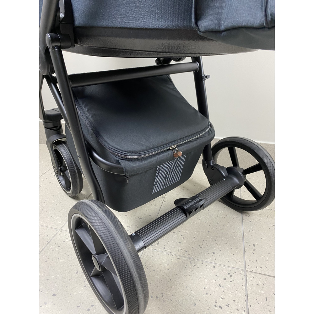Коляска 2 в 1 Roan Liv Black Melange (RL-BM)