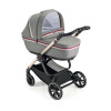 Cam Techno Milano - коляска 2 в 1 • Grey Stripe / Gold (805T/V93/978/553K)