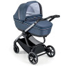 Cam Techno Milano - коляска 2 в 1 • Blue Stripe / Silver (805T/V94/978/552K)