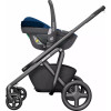 Maxi-Cosi Pebble 360 - автокресло (автолюлька) для новорожденного (от 0 до 15 месяцев / 40 - 83 см) • Essential Blue
