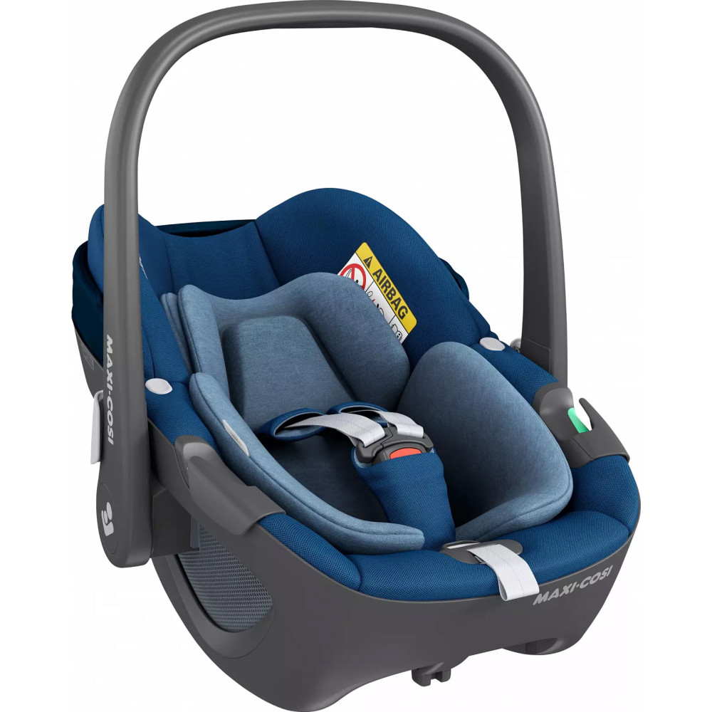 Maxi-Cosi Pebble 360 - автокресло (автолюлька) для новорожденного (от 0 до 15 месяцев / 40 - 83 см) • Essential Blue Maxi-Cosi Pebble 360 - автокресло (автолюлька) для новорожденного (от 0 до 15 месяцев / 40 - 83 см) • Essential Blue