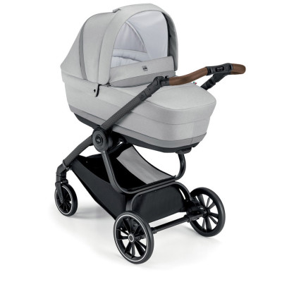 Cam Techno Milano - коляска 2 в 1 • Grey / Carbon Black (805T/V98/978/555K)