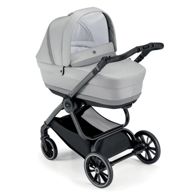 Cam Techno Milano - коляска 2 в 1 • Grey / Scratch Grey (805T/V99/978/555K)
