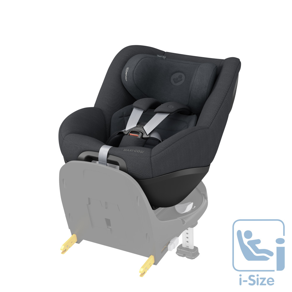 Maxi-Cosi Pearl 360 Pro - поворотное автокресло для детей (от 3 месяцев до 4 лет / 61 - 105 см), для использования автокресла необходима совместимая база ISOFIX (покупается отдельно) • Authentic Graphite Maxi-Cosi Pearl 360 Pro - поворотное автокресло для детей (от 3 месяцев до 4 лет / 61 - 105 см), для использования автокресла необходима совместимая база ISOFIX (покупается отдельно) • Authentic Graphite
