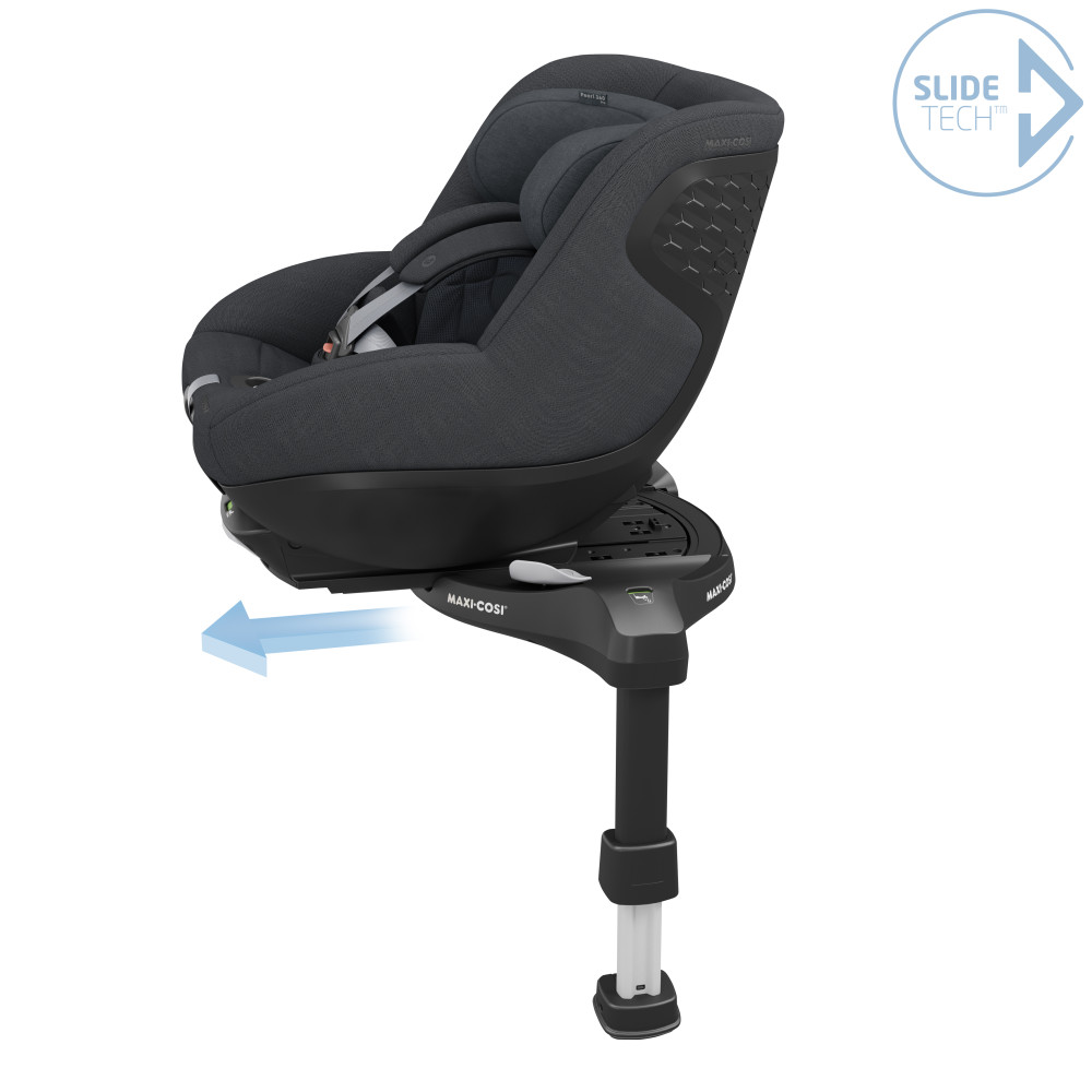 Maxi-Cosi Pearl 360 Pro - поворотное автокресло для детей (от 3 месяцев до 4 лет / 61 - 105 см), для использования автокресла необходима совместимая база ISOFIX (покупается отдельно) • Authentic Graphite Maxi-Cosi Pearl 360 Pro - поворотное автокресло для детей (от 3 месяцев до 4 лет / 61 - 105 см), для использования автокресла необходима совместимая база ISOFIX (покупается отдельно) • Authentic Graphite