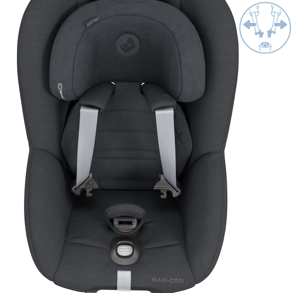 Maxi-Cosi Pearl 360 Pro - поворотное автокресло для детей (от 3 месяцев до 4 лет / 61 - 105 см), для использования автокресла необходима совместимая база ISOFIX (покупается отдельно) • Authentic Graphite Maxi-Cosi Pearl 360 Pro - поворотное автокресло для детей (от 3 месяцев до 4 лет / 61 - 105 см), для использования автокресла необходима совместимая база ISOFIX (покупается отдельно) • Authentic Graphite