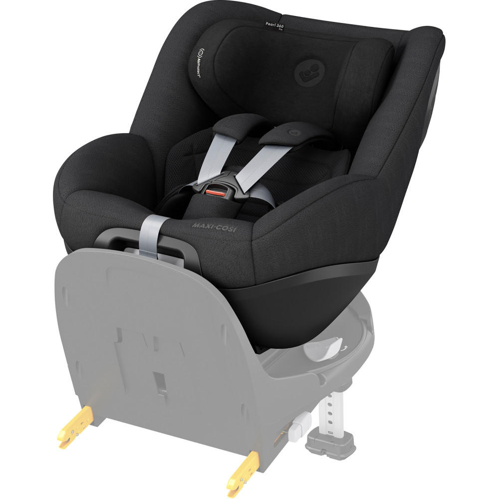 Maxi-Cosi Pearl 360 Pro - обертове автокрісло для дітей (від 3 місяців до 4 років / 61 - 105 см), для використання автокрісла необхідна сумісна база ISOFIX (купується окремо) • Authentic Black
