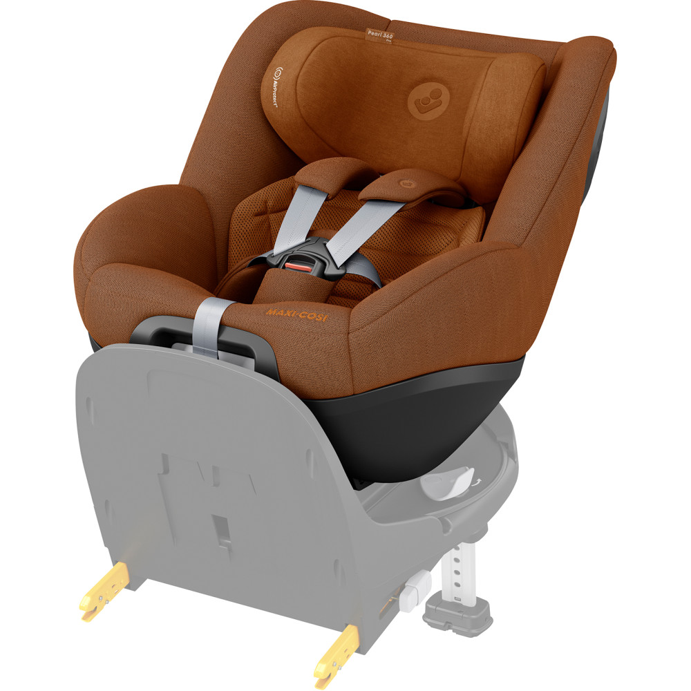 Maxi-Cosi Pearl 360 Pro - поворотное автокресло для детей (от 3 месяцев до 4 лет / 61 - 105 см), для использования автокресла необходима совместимая база ISOFIX (покупается отдельно) • Authentic Cognac