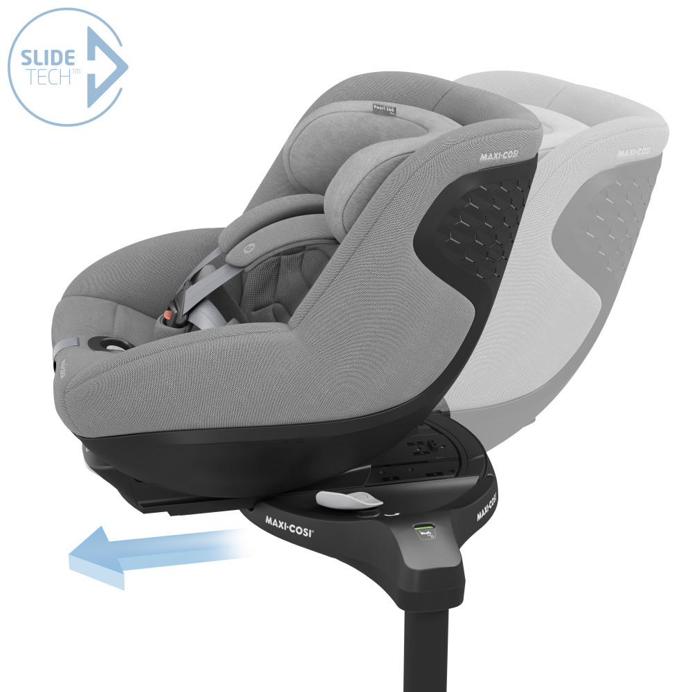 Maxi-Cosi Pearl 360 Pro - поворотное автокресло для детей (от 3 месяцев до 4 лет / 61 - 105 см), для использования автокресла необходима совместимая база ISOFIX (покупается отдельно) • Authentic Grey Maxi-Cosi Pearl 360 Pro - поворотное автокресло для детей (от 3 месяцев до 4 лет / 61 - 105 см), для использования автокресла необходима совместимая база ISOFIX (покупается отдельно) • Authentic Grey