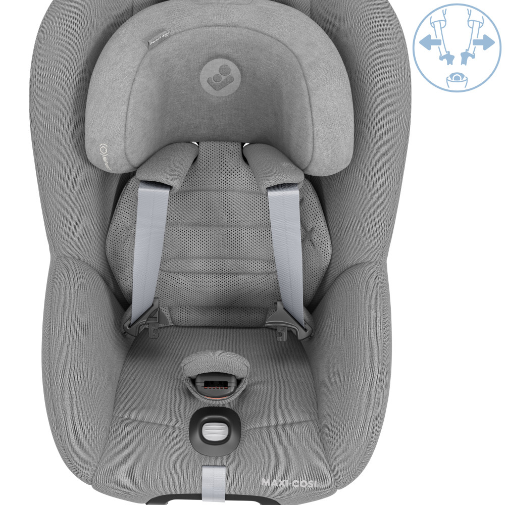 Maxi-Cosi Pearl 360 Pro - поворотное автокресло для детей (от 3 месяцев до 4 лет / 61 - 105 см), для использования автокресла необходима совместимая база ISOFIX (покупается отдельно) • Authentic Grey Maxi-Cosi Pearl 360 Pro - поворотное автокресло для детей (от 3 месяцев до 4 лет / 61 - 105 см), для использования автокресла необходима совместимая база ISOFIX (покупается отдельно) • Authentic Grey