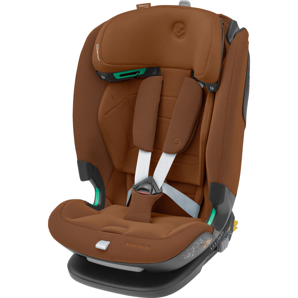 Maxi-Cosi Titan Pro² i-Size - автокрісло для дітей (від 15 місяців до 12 років / 76 - 150 см) • Authentic Cognac