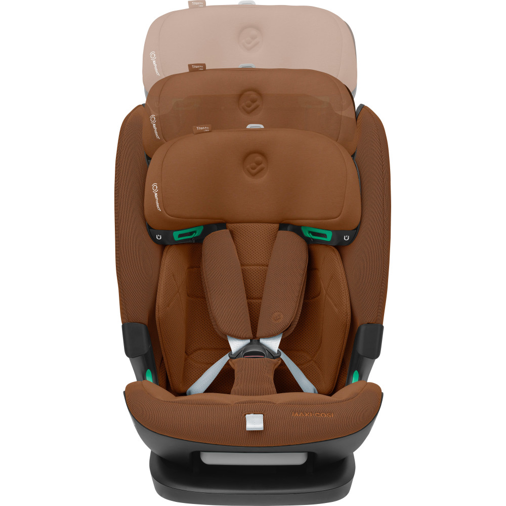 Maxi-Cosi Titan Pro² i-Size - автокрісло для дітей (від 15 місяців до 12 років / 76 - 150 см) • Authentic Cognac