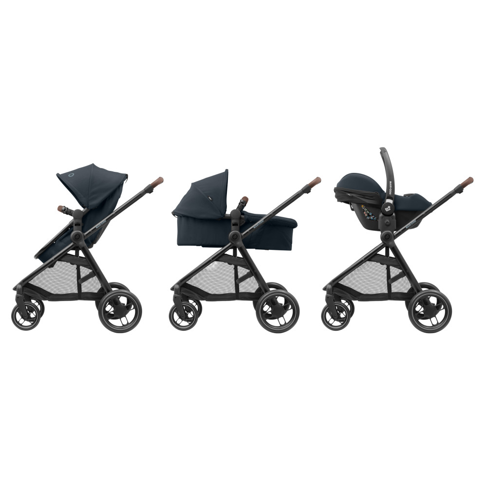Коляска-трансформер 2 в 1 Maxi-Cosi Zelia³ Essential Graphite