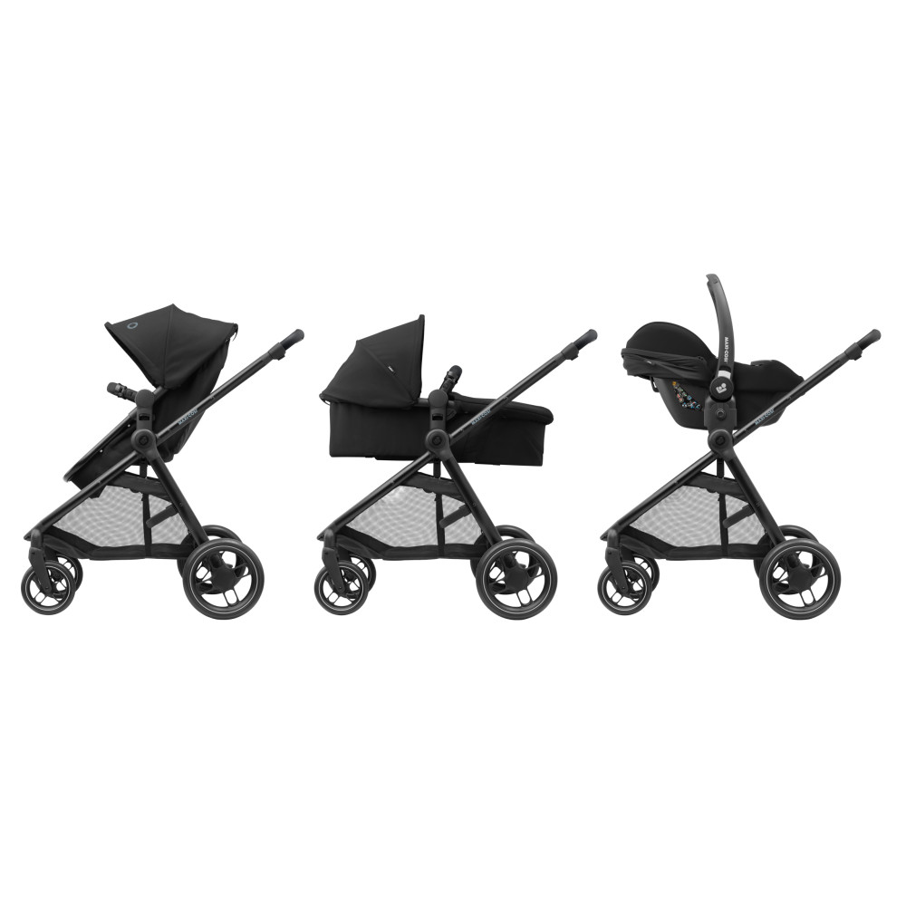 Коляска-трансформер 2 в 1 Maxi-Cosi Zelia³ Essential Black