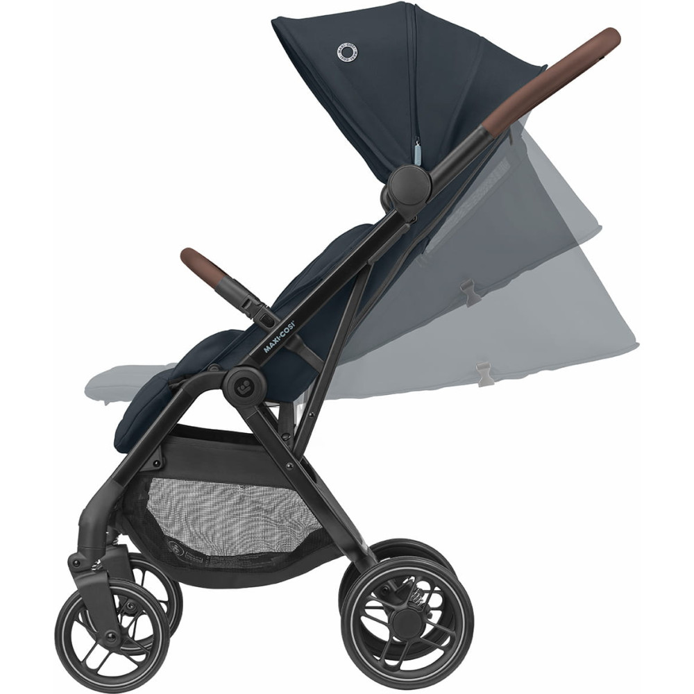 Maxi-Cosi Soho - прогулочная коляска с автоматическим складыванием • Essential Graphite