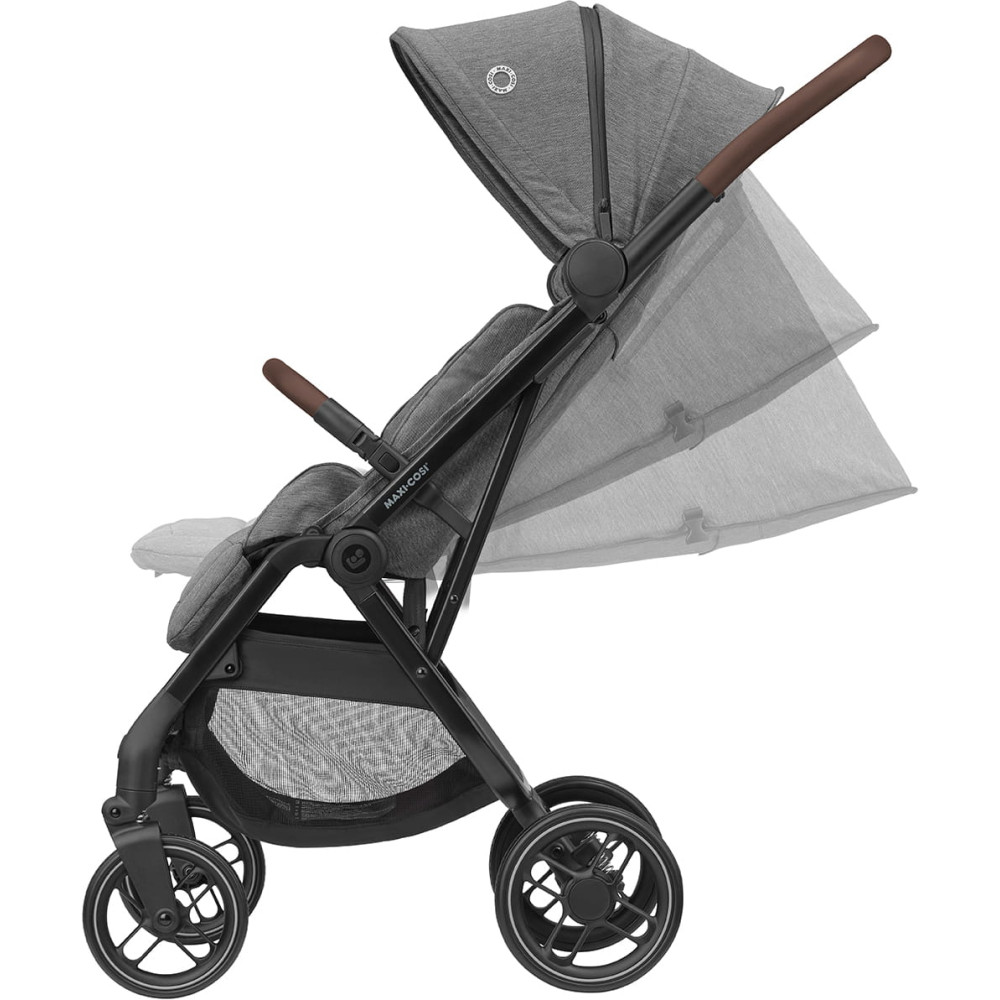 Maxi-Cosi Soho - прогулянкова коляска, візок з автоматичним складанням • Select Grey