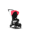 Bugaboo Ant - ультракомпактная прогулочная коляска • Aluminium / Black-Neon red