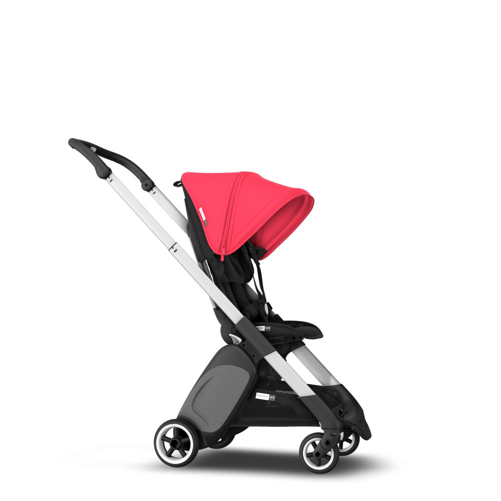 Bugaboo Ant - ультракомпактная прогулочная коляска • Aluminium / Black-Neon red Bugaboo Ant - ультракомпактная прогулочная коляска • Aluminium / Black-Neon red