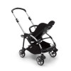Шасі коляски Bugaboo Bee6 + текстиль на сидіння (без капюшона) Aluminum/Black (500302ZW01)