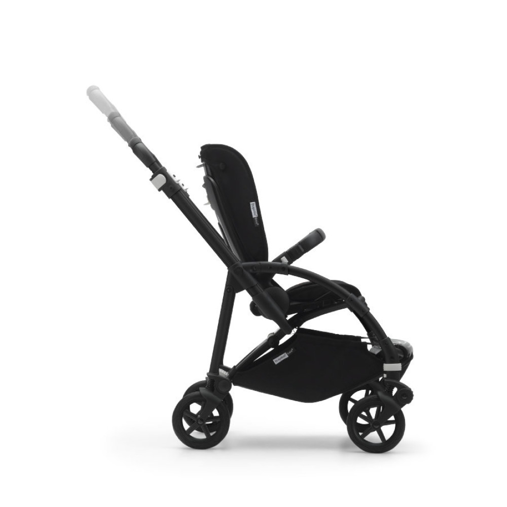 Шасси коляски Bugaboo Bee6 + текстиль на сиденье (без капюшона) Black/Black (500302ZW02)