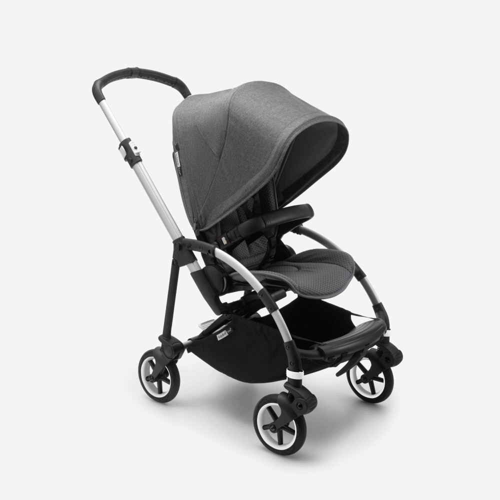 Прогулянкова коляска Bugaboo Bee6 (Black/Black) Grey Melange