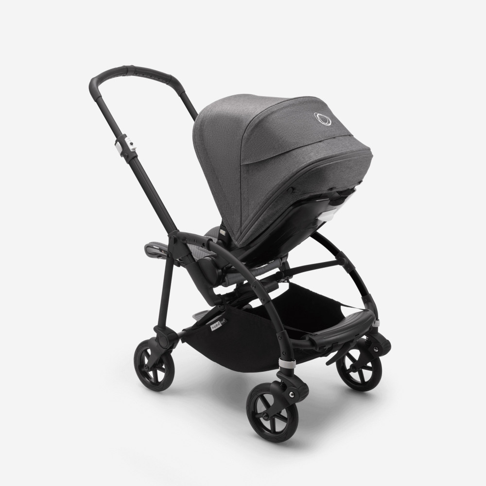 Прогулянкова коляска Bugaboo Bee6 (Black/Black) Grey Melange