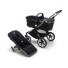 Bugaboo Fox 3 Base - коляска 2 в 1 без капюшона • Graphite / Midnight black