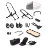 Коляска 2 в 1 Bugaboo Fox3 Black/Midnigt Black (без капюшона)