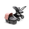Коляска 2 в 1 Bugaboo Fox3 (Black/Midnight black) Morning Pink
