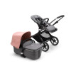 Коляска 2 в 1 Bugaboo Fox3 (Black/Midnight black) Morning Pink