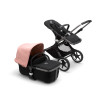 Коляска 2 в 1 Bugaboo Fox3 (Black/Midnight black) Morning Pink