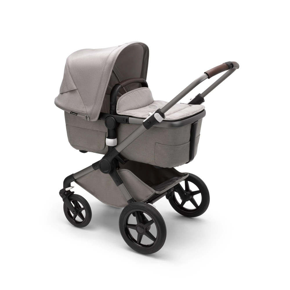 Коляска 2 в 1 Bugaboo Fox3 (Mineral/Graphite) Light Grey