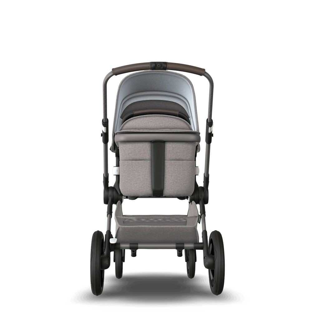 Коляска 2 в 1 Bugaboo Fox3 (Mineral/Graphite) Light Grey